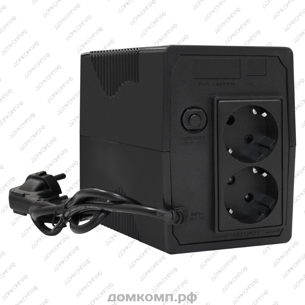 ИБП ExeGate Power Smart 650 [ULB-650.LCD.AVR.EURO] с долгим сроком службы |  Купить недорого на домкомп.рф